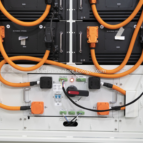 Boat batteries ESS solar energy system